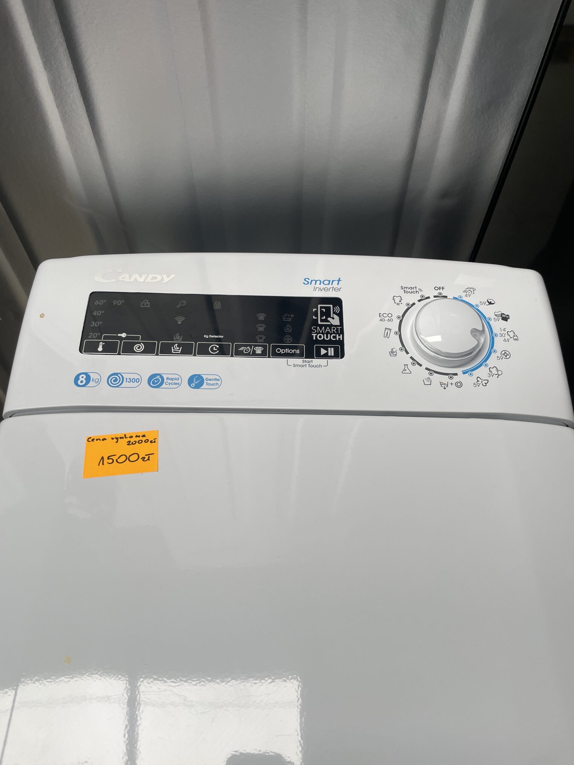 Pralka CANDY CSTG 38TMCE 1-S Smart 8kg 1300 obr - Image 2