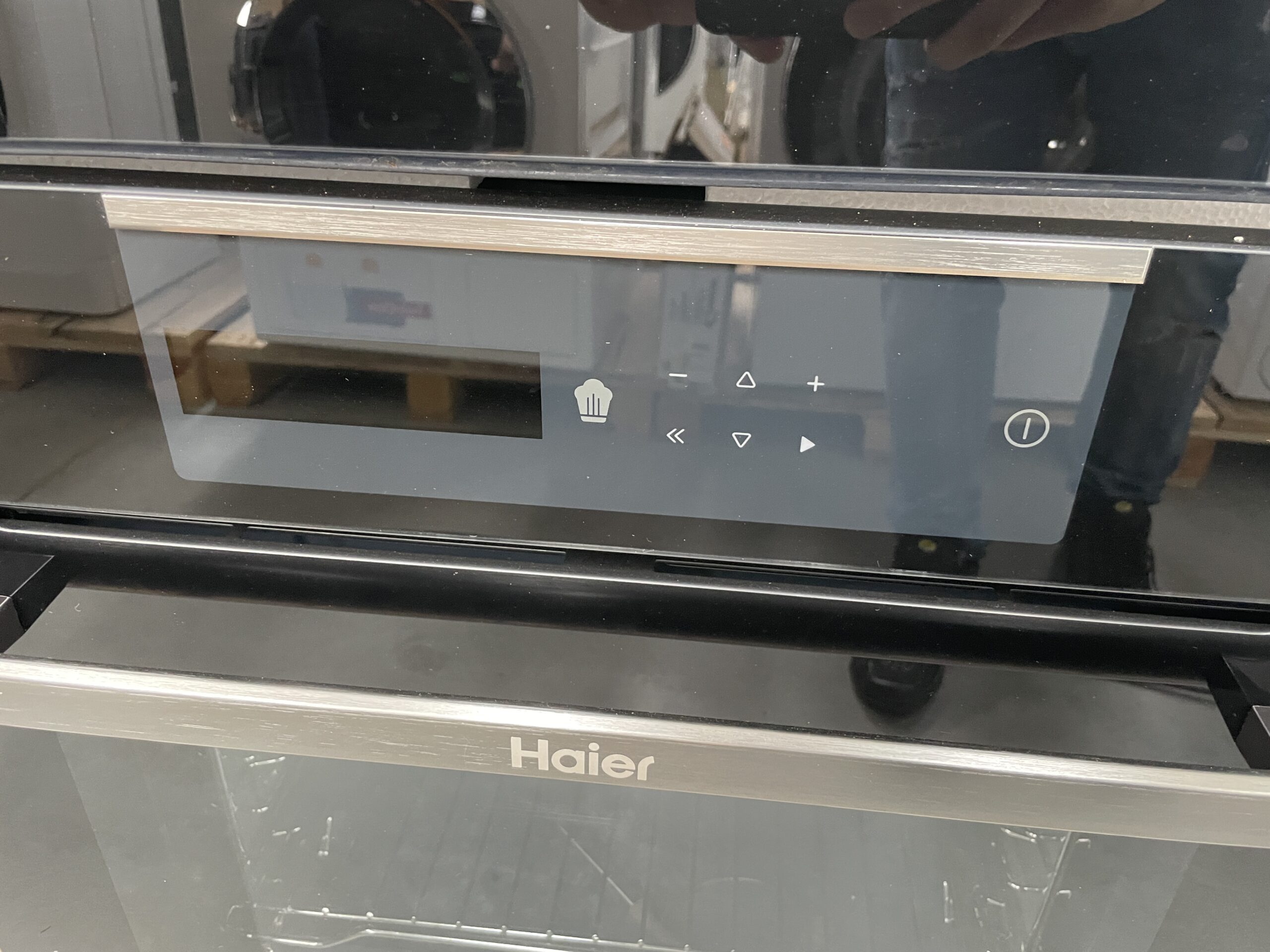 Piekarnik elektryczny Haier I-Message 4 HWO60SM5B5BH Termoobieg Termosonda Czarny - Image 2