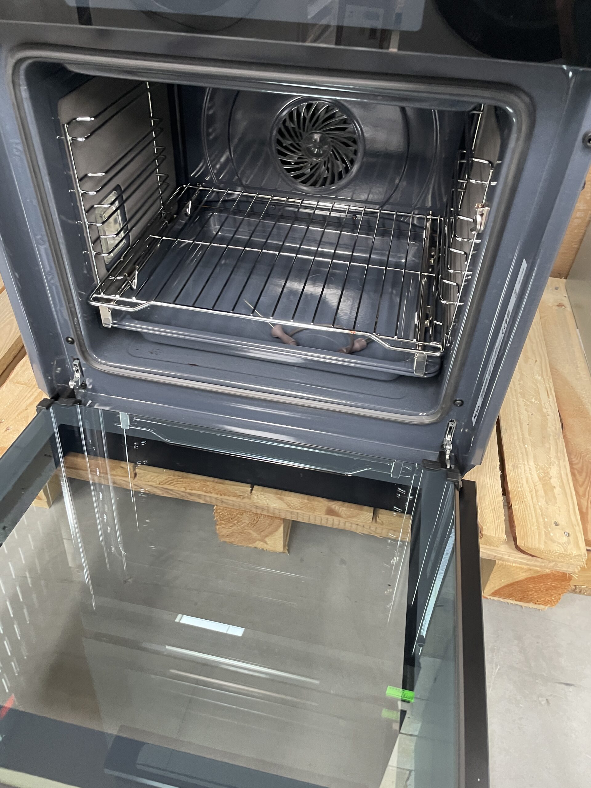 Piekarnik elektryczny Haier I-Message 4 HWO60SM5B5BH Termoobieg Termosonda Czarny - Image 3