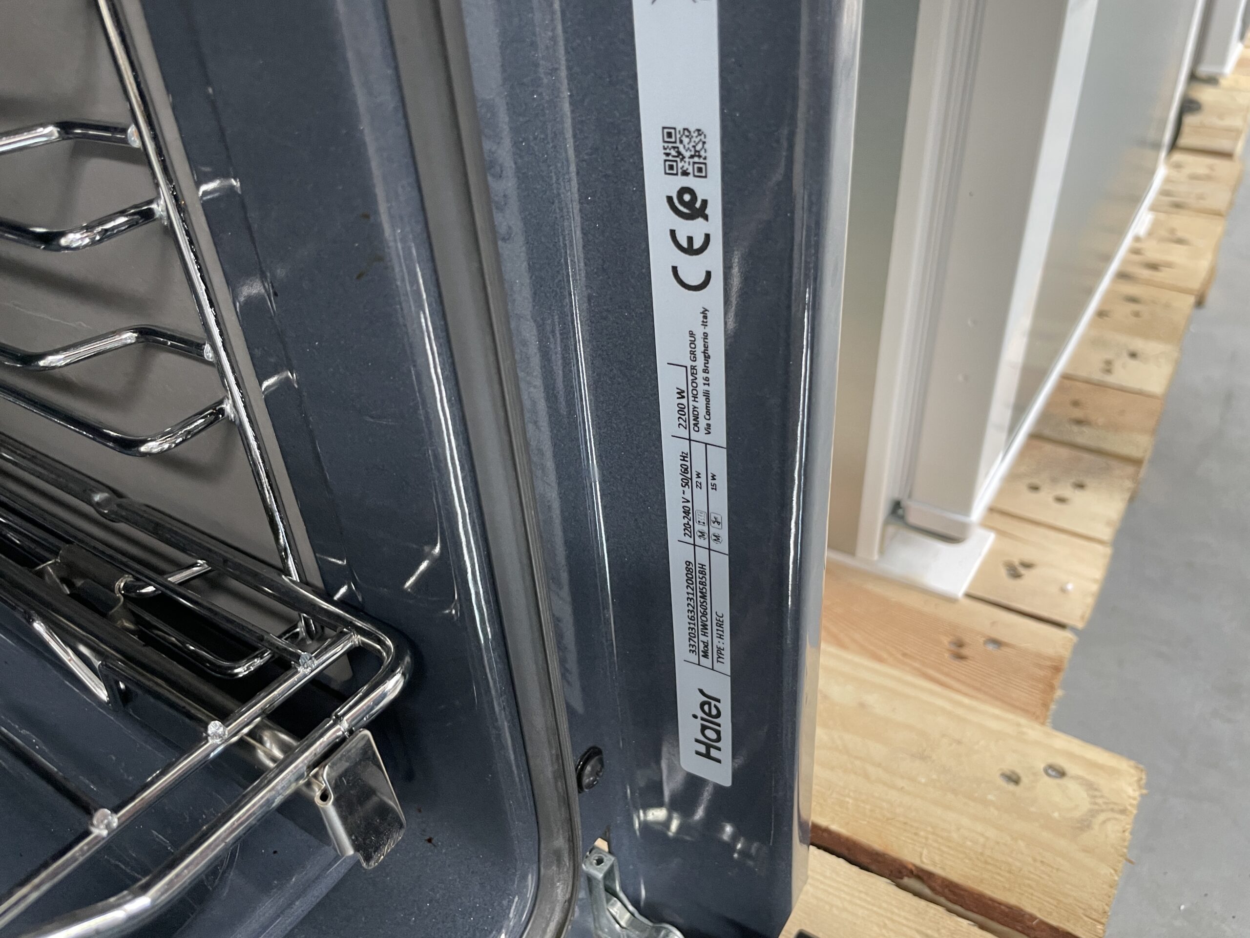 Piekarnik elektryczny Haier I-Message 4 HWO60SM5B5BH Termoobieg Termosonda Czarny - Image 4