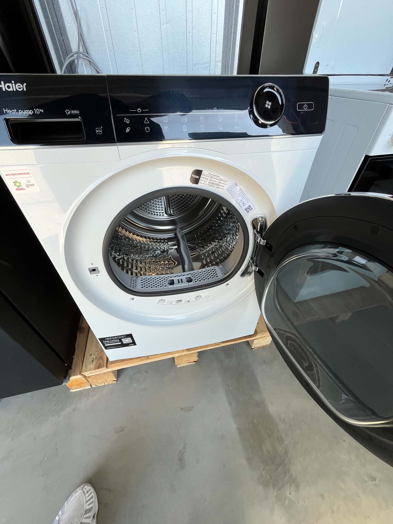 Suszarka Haier HD100-A2979NU1-S 60,5cm 10kg Zdalne sterowanie - obrazek 3
