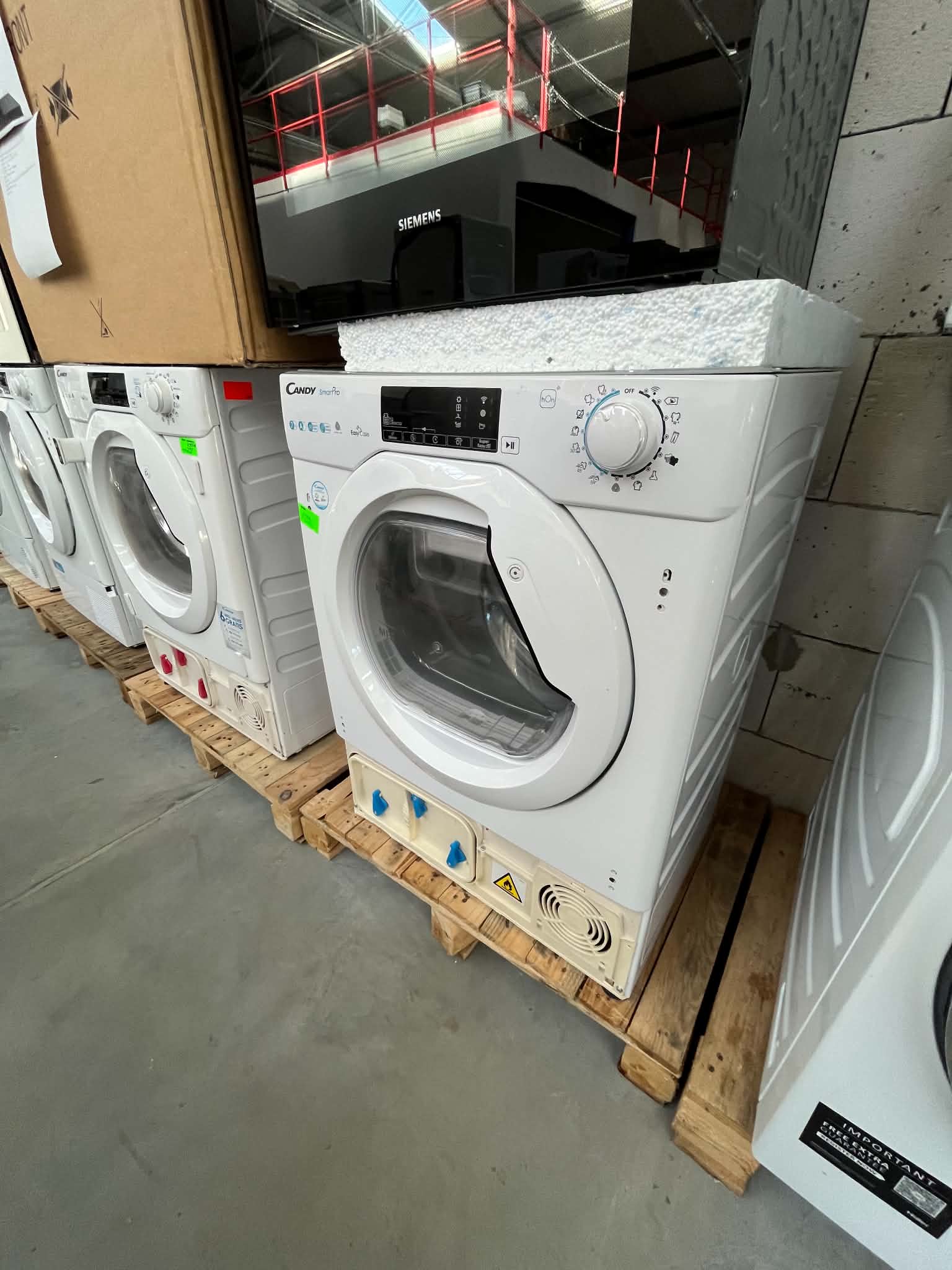 Candy suszarka do zabudowy BCTD H7A1TE-S 7KG - obrazek 4