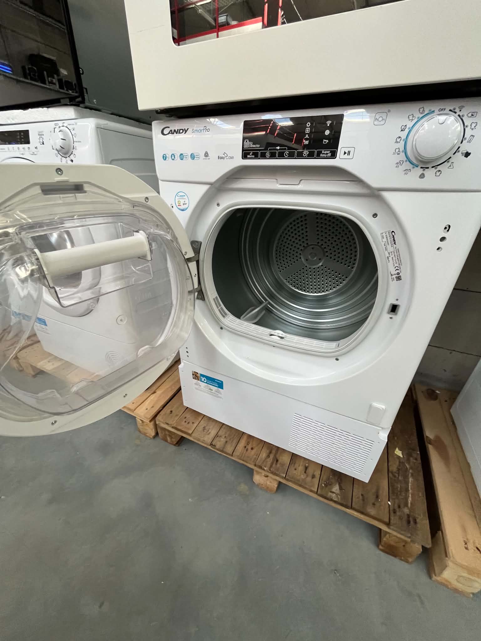 Candy suszarka do zabudowy BCTD H7A1TE-S 7KG - obrazek 2