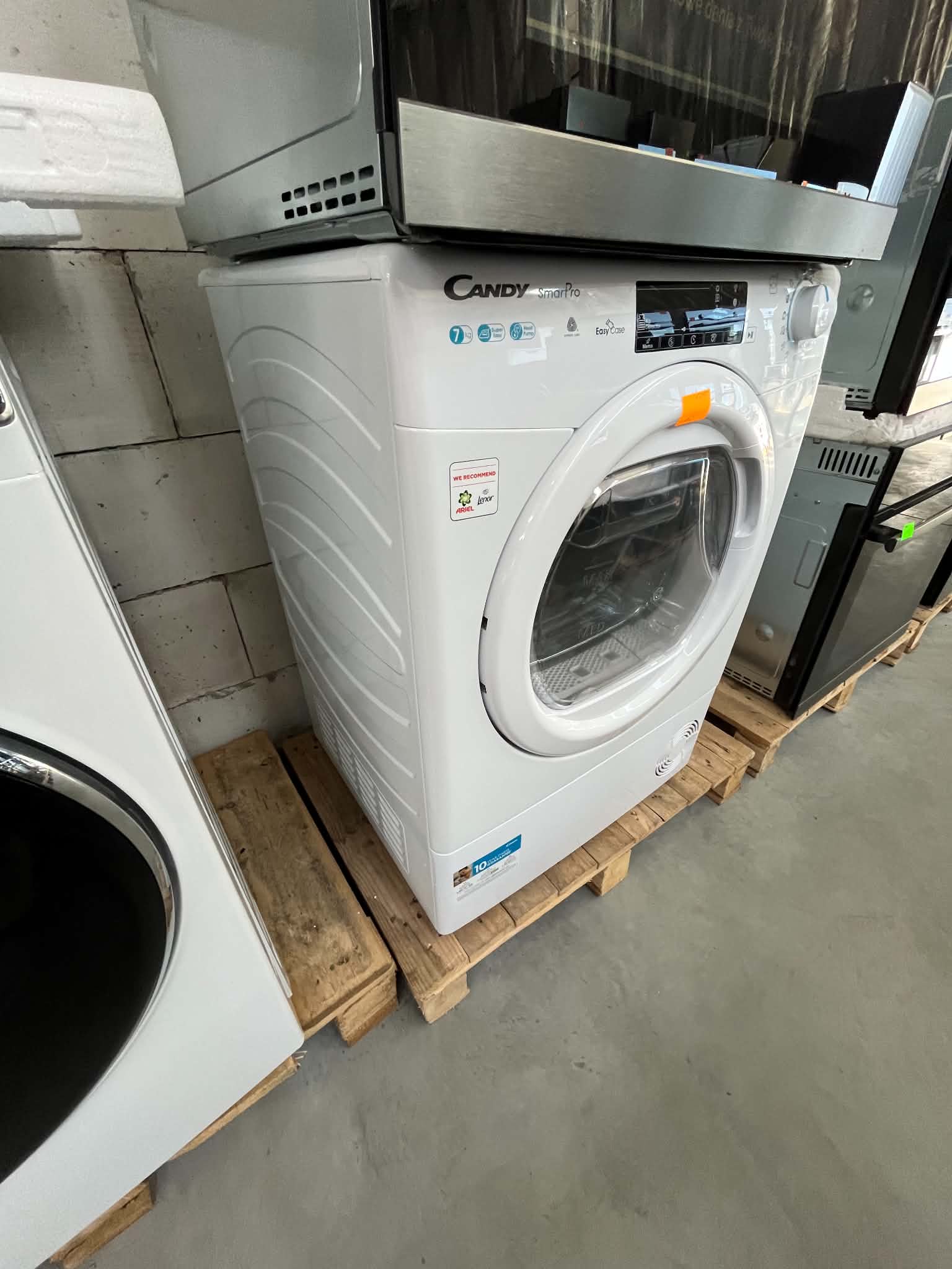 Candy Suszarka z pompą ciepła CSOE H7A2TE-S 7kg - obrazek 4