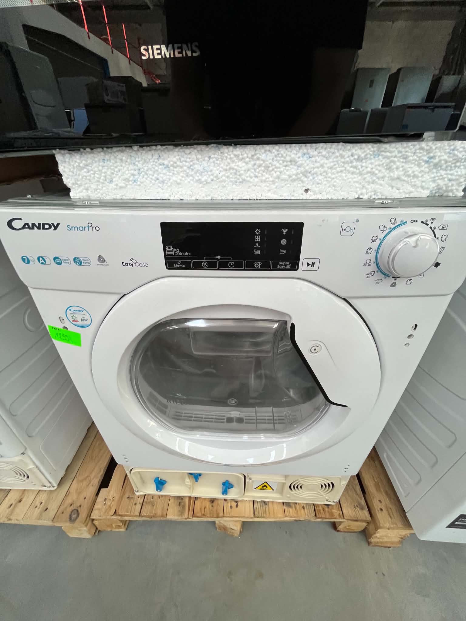 Candy suszarka do zabudowy BCTD H7A1TE-S 7KG - obrazek 6