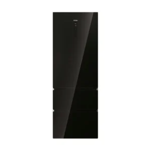 Lodówka Haier HTW7720DNGB Czarne szkło LED Komora świeżości Multiflow 70 cm