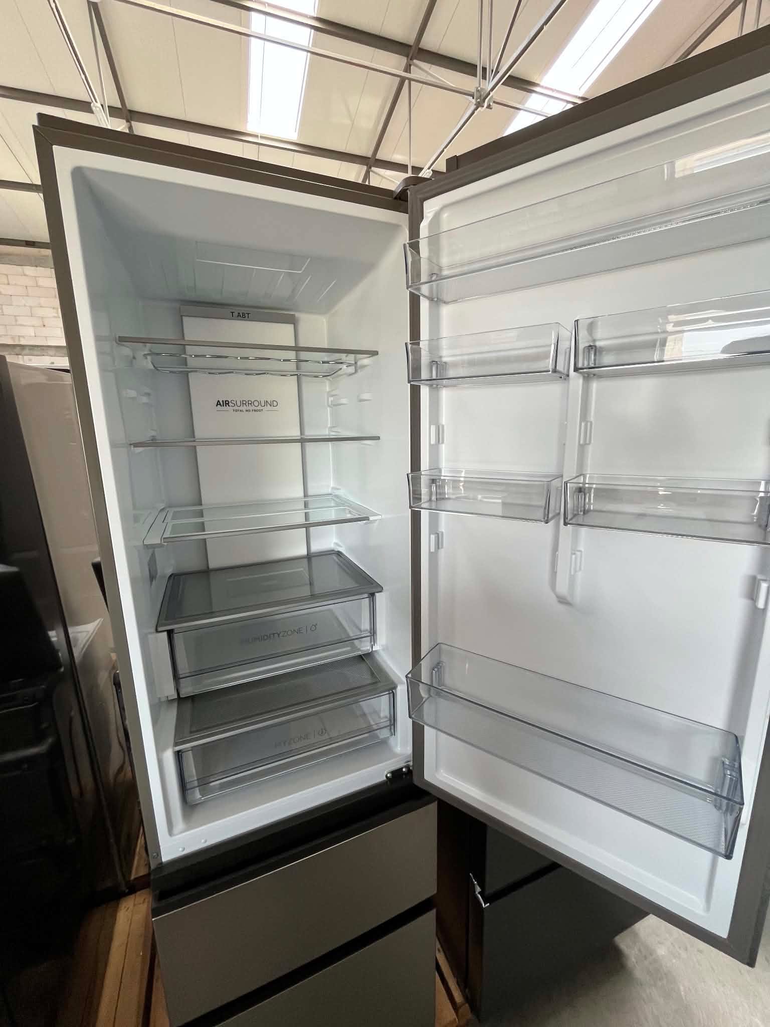 Lodówka HAIER HTW7620ANMG No Frost 205cm Inox - obrazek 5