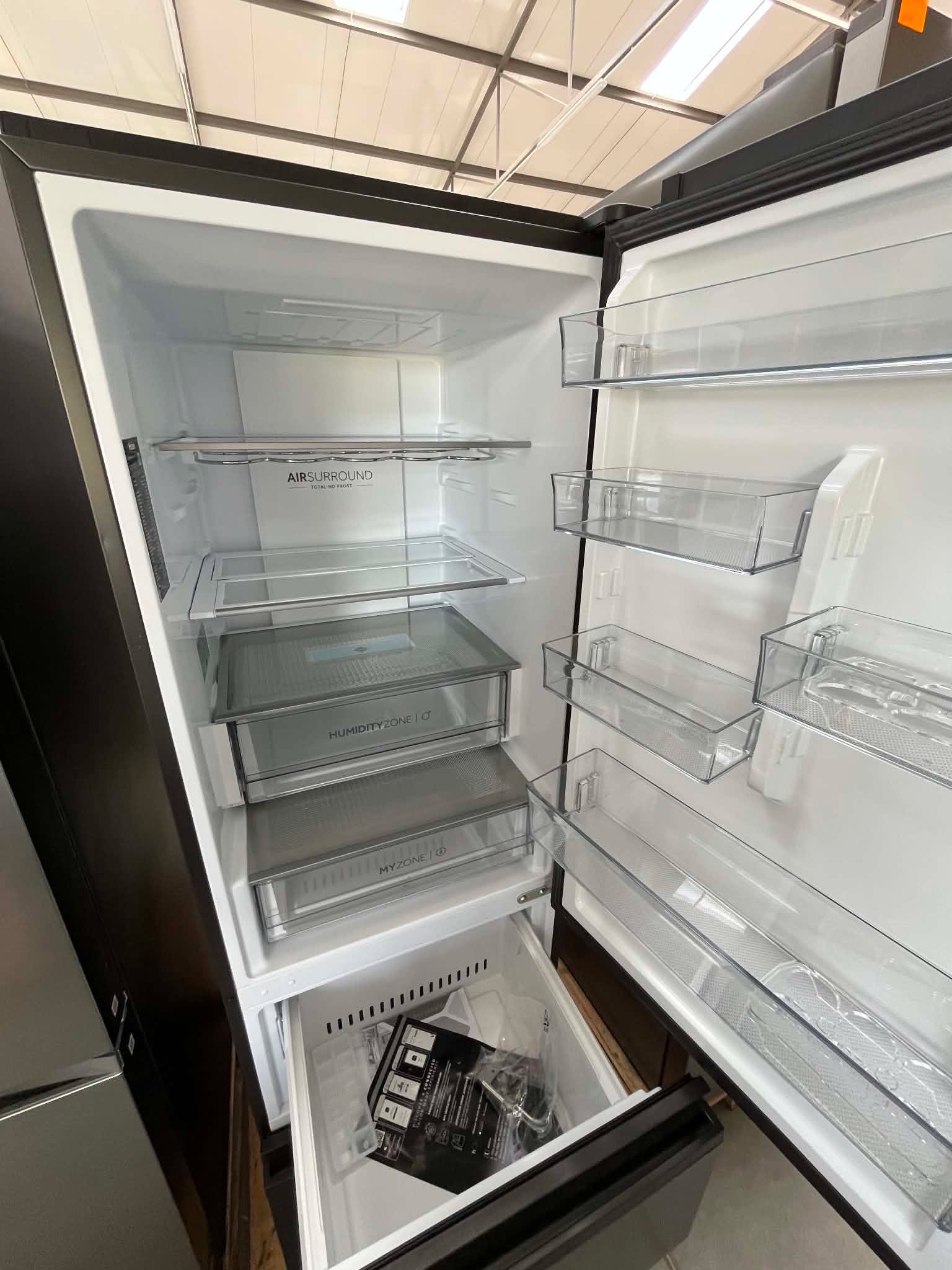 Lodówka Haier HTW5618ENPT 3D No Frost 185 cm czarna - obrazek 3