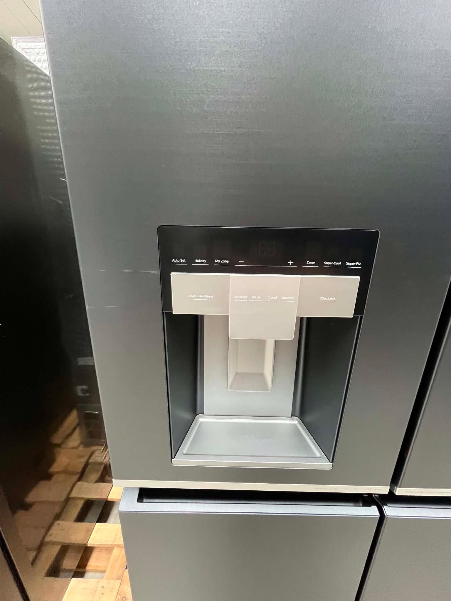 Lodówka Haier Cube Series 7 HCR7918EIMB 601L 38 dB Czarna Inox - obrazek 5
