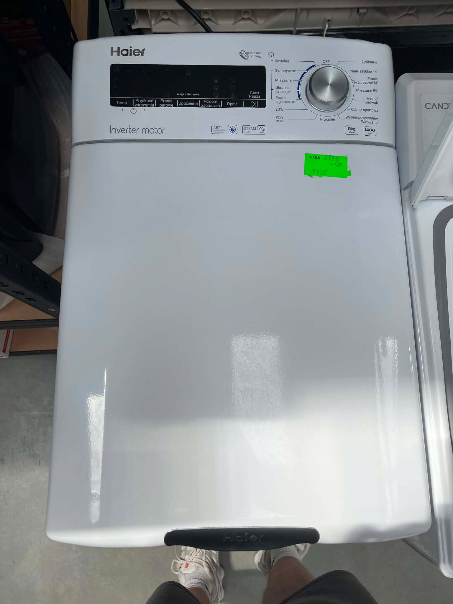 Pralka ładowana od góry Haier RTXSG48TMCE-16 8kg - obrazek 2
