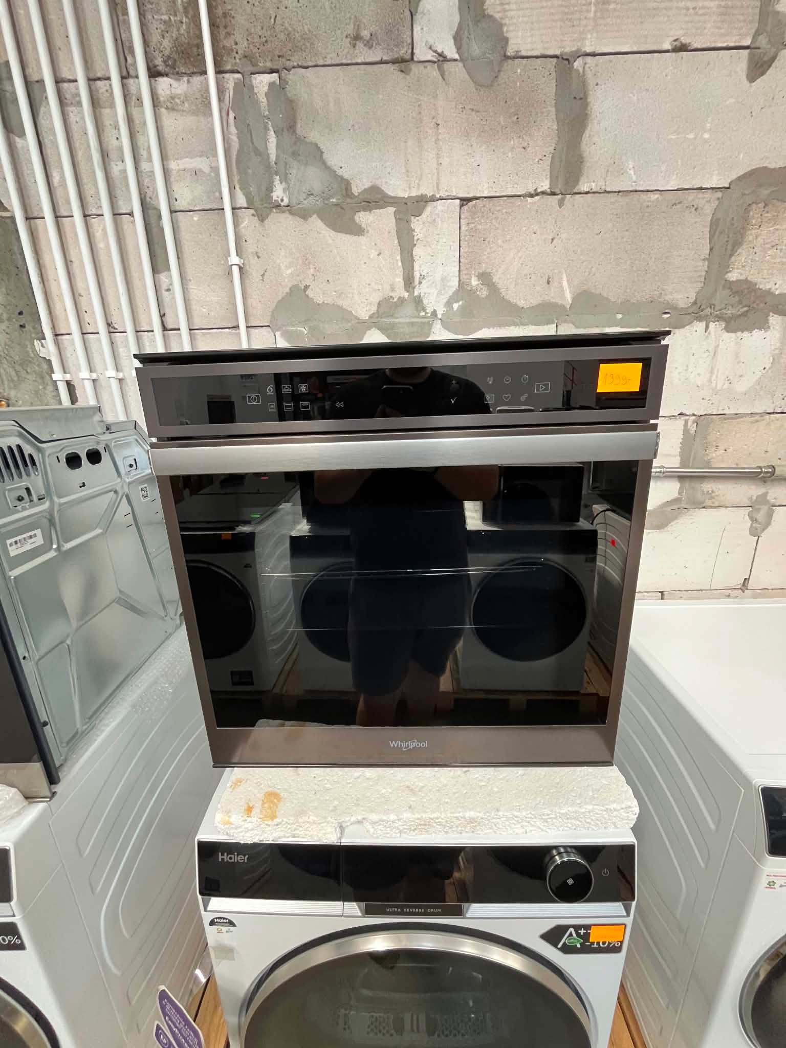 Piekarnik elektryczny Whirlpool W6 OM4 4S1 P BSS 73L Pyroliza - obrazek 2