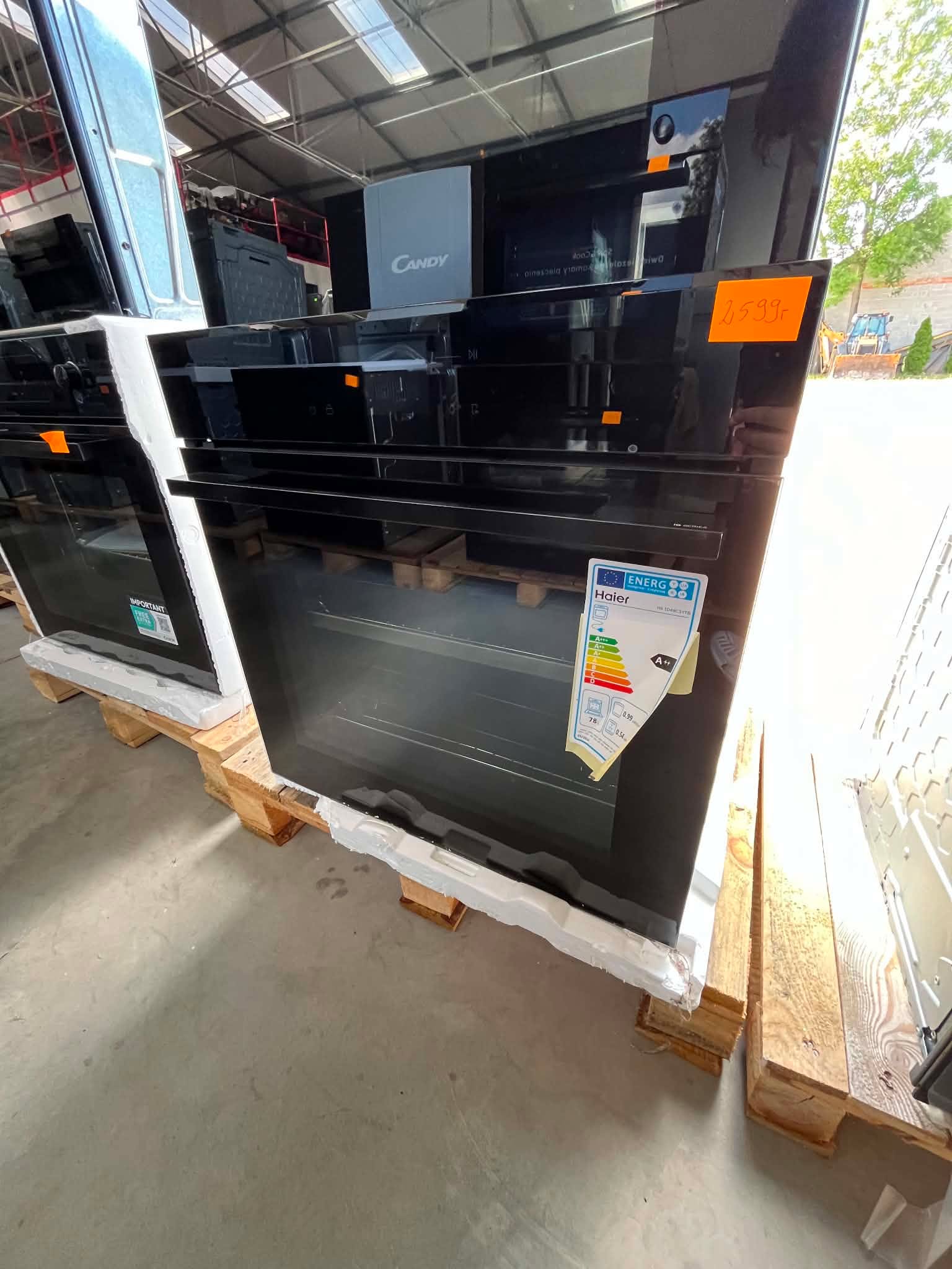 Piekarnik elektryczny Haier ID Series 4 ID48C5YTB Termoobieg AirFry Czarny - obrazek 5