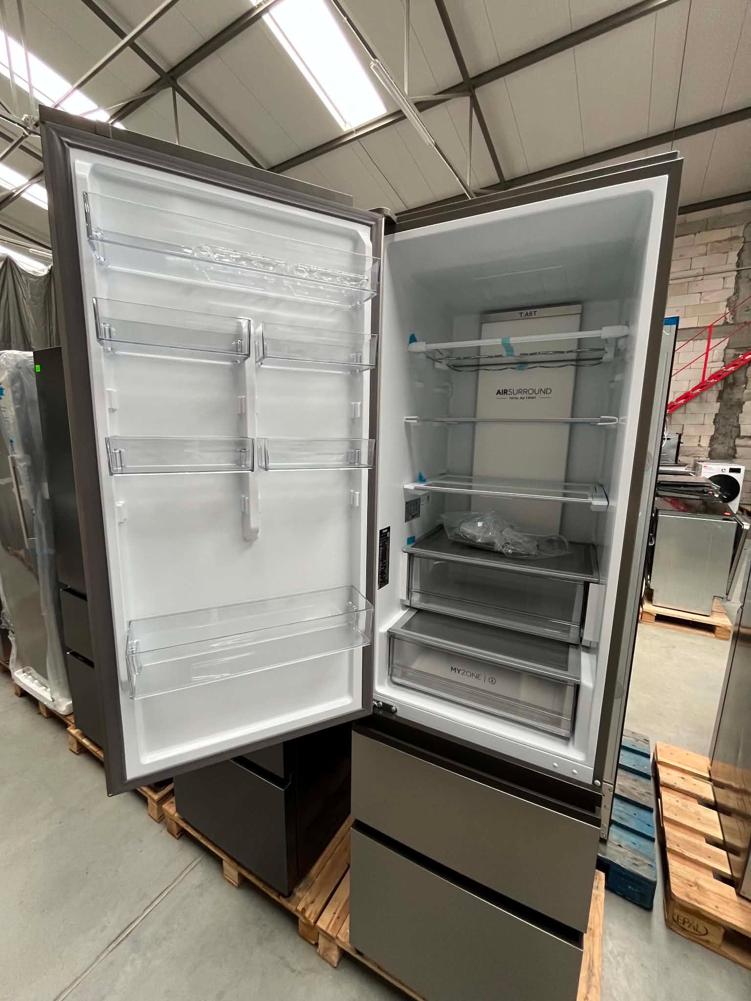Lodówka HAIER HTW7620ANMG No Frost 205cm Inox - obrazek 6