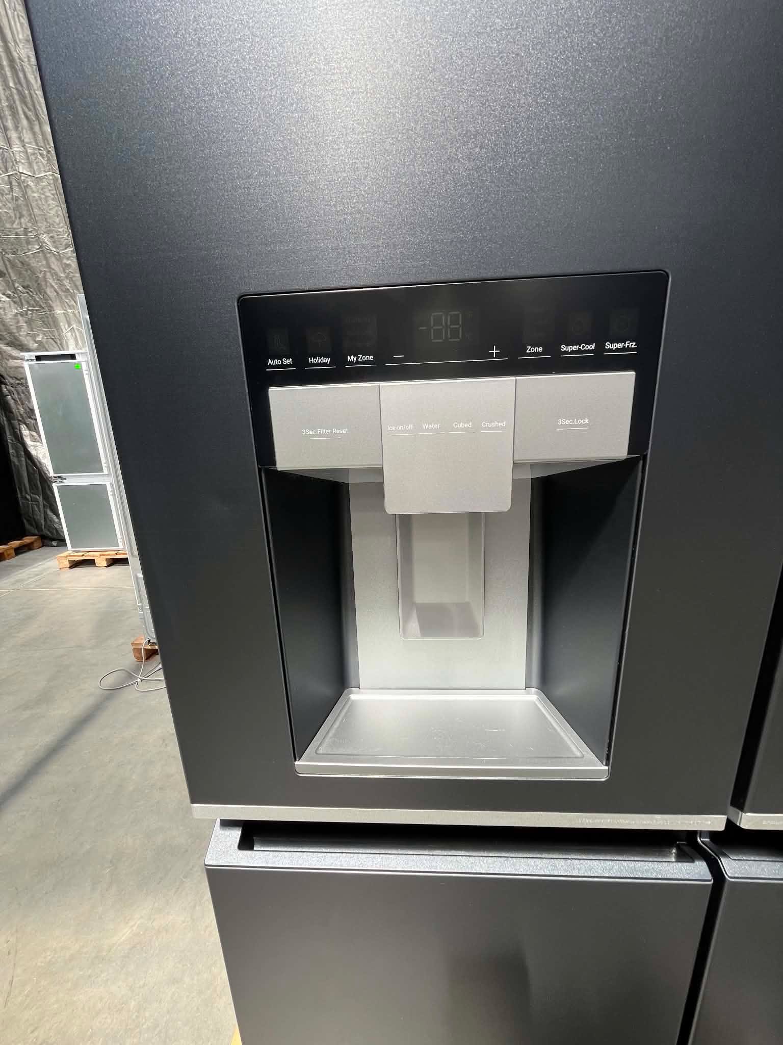 Lodówka Haier Cube Series 7 HCR7918EIMB 601L 38 dB Czarna Inox - obrazek 7
