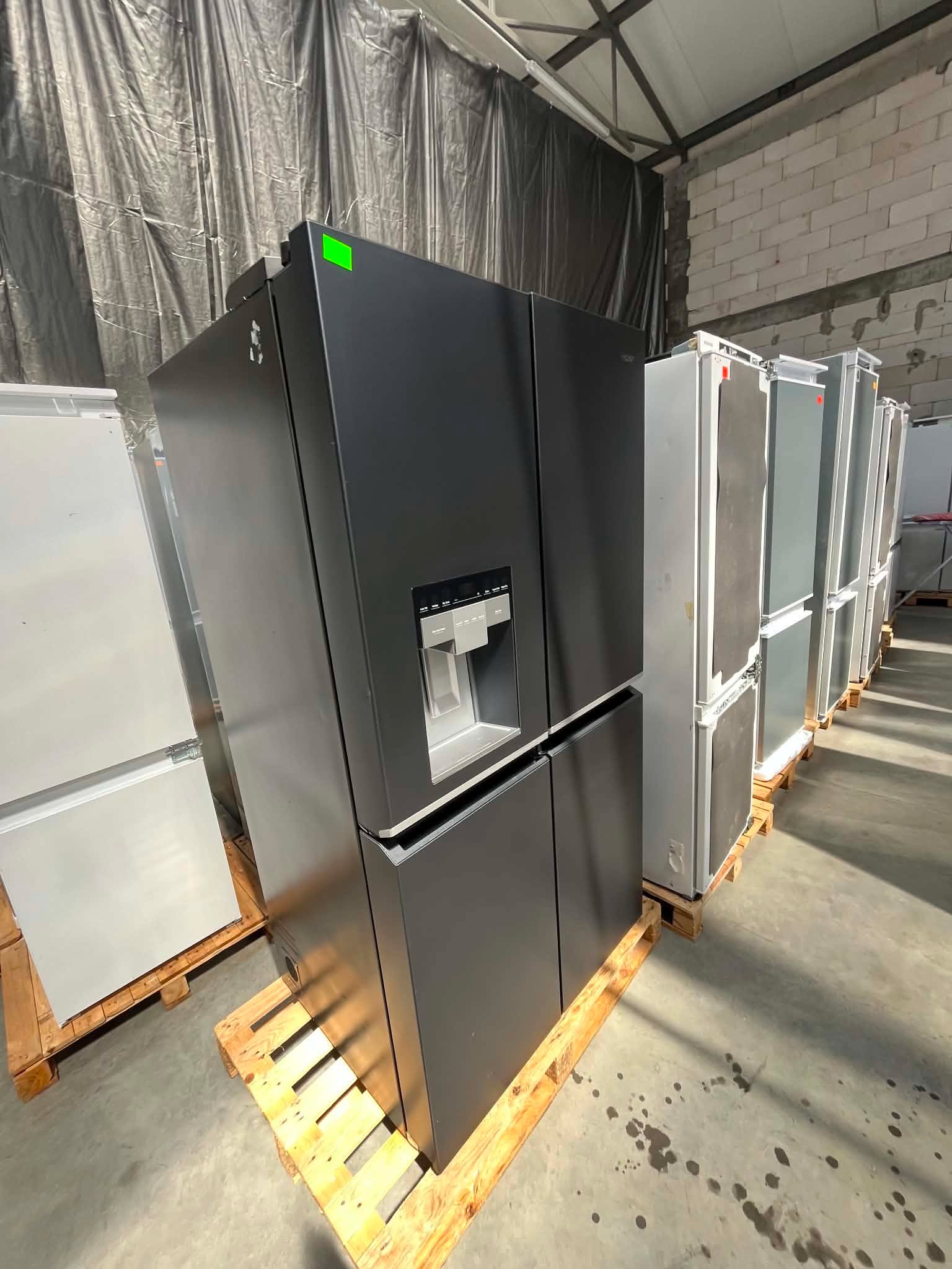Lodówka Haier Cube Series 7 HCR7918EIMB 601L 38 dB Czarna Inox - obrazek 10