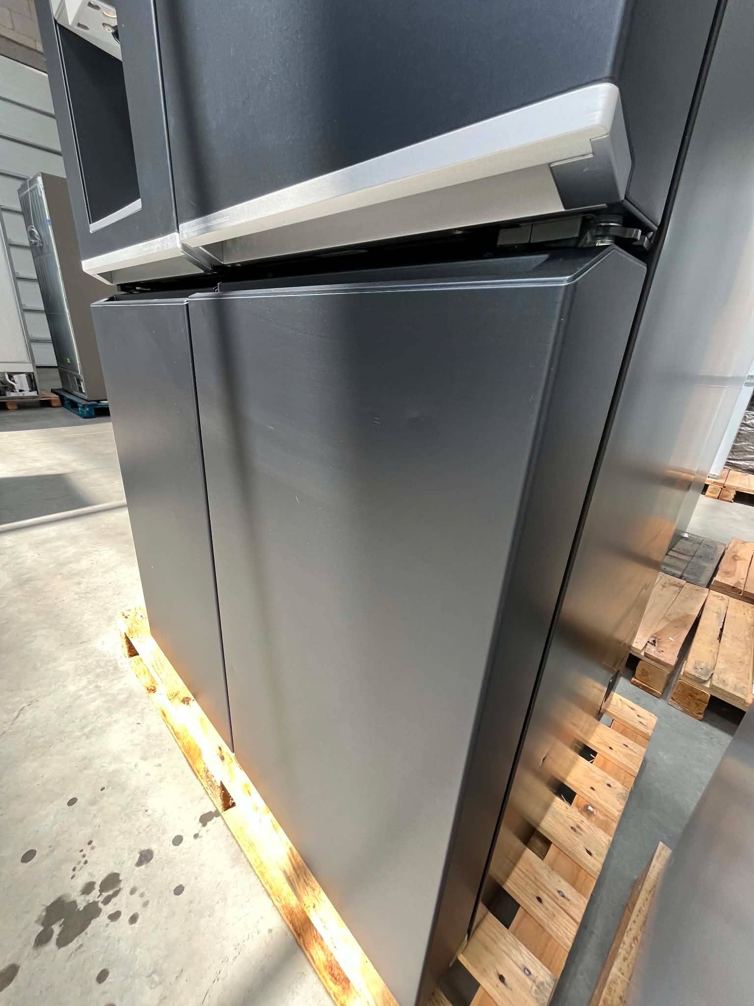 Lodówka Haier Cube Series 7 HCR7918EIMB 601L 38 dB Czarna Inox - obrazek 8