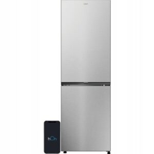 Lodówka CANDY Fresco CNCQ2T618AX No Frost 185cm Inox