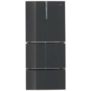Lodówka HAIER HFF-750CGBJ Side by Side No frost 190.8cm Czarne szkło