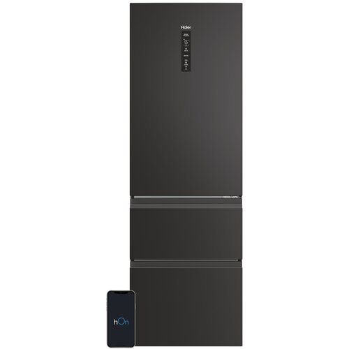 Lodówka Haier HTW5618ENPT 3D No Frost 185 cm czarna