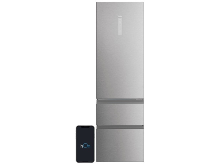 Lodówka HAIER HTW7620ANMG No Frost 205cm Inox