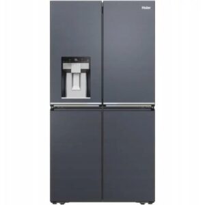 Lodówka Haier Cube Series 7 HCR7918EIMB 601L 38 dB Czarna Inox
