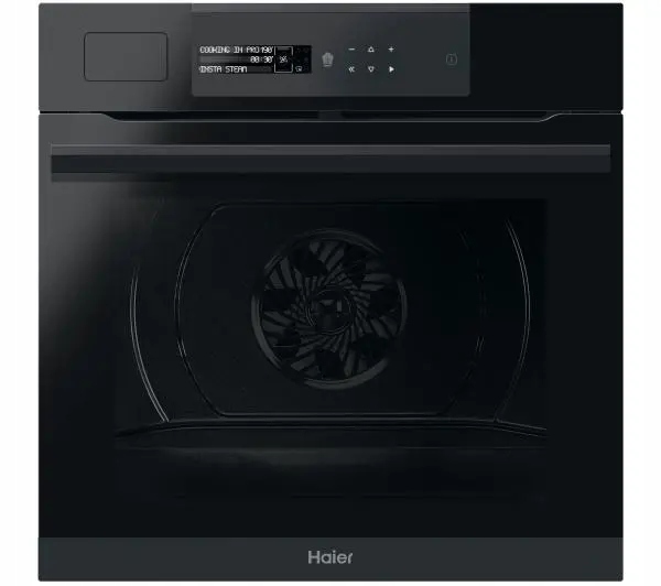 Piekarnik elektryczny parowy Haier I-Message Steam 6 HWO60SM6S9BH Czarny
