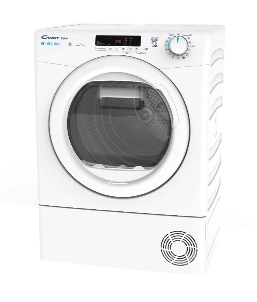 Suszarka Candy Smart CR4 H7A1DE-S Slim 46,5cm 7kg UŻYWANA