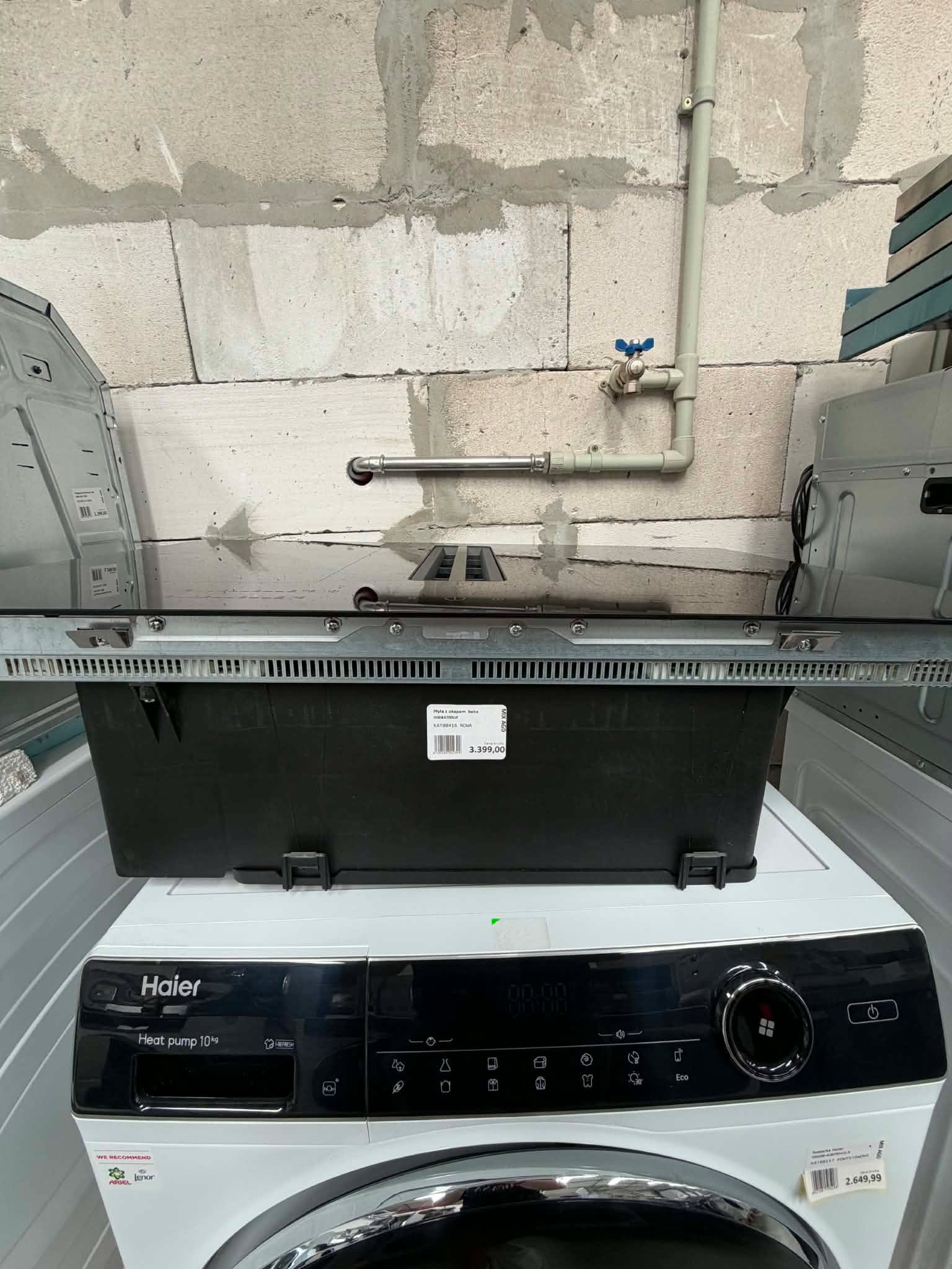 Płyta indukcyjna z okapem Beko HIXI84700 UF 80 CM - obrazek 5