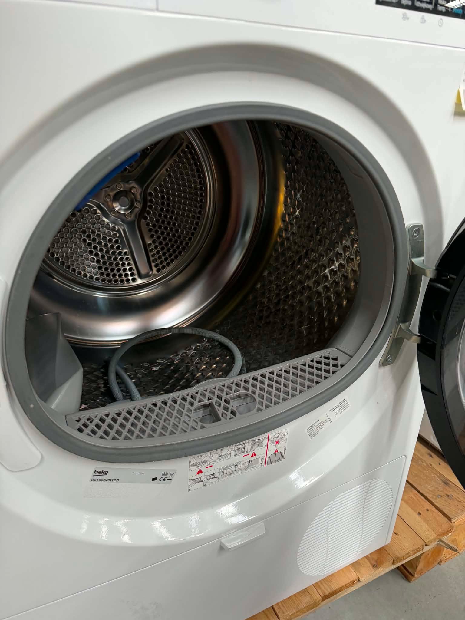 Suszarka BEKO B5T68243WPB BPRO500 8kg IronFinish Silnik Inwerterowy Używana - obrazek 3