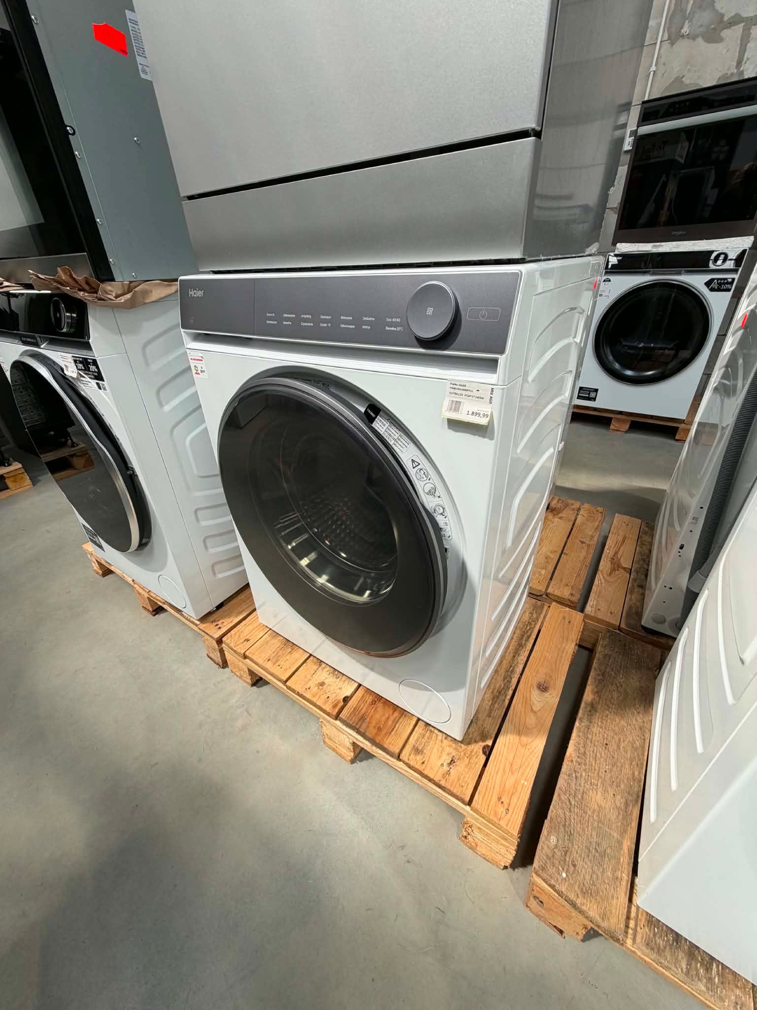 Pralka HAIER AI X7 HW80-BD14MEPTU1 8kg 1400 obr biała - obrazek 6