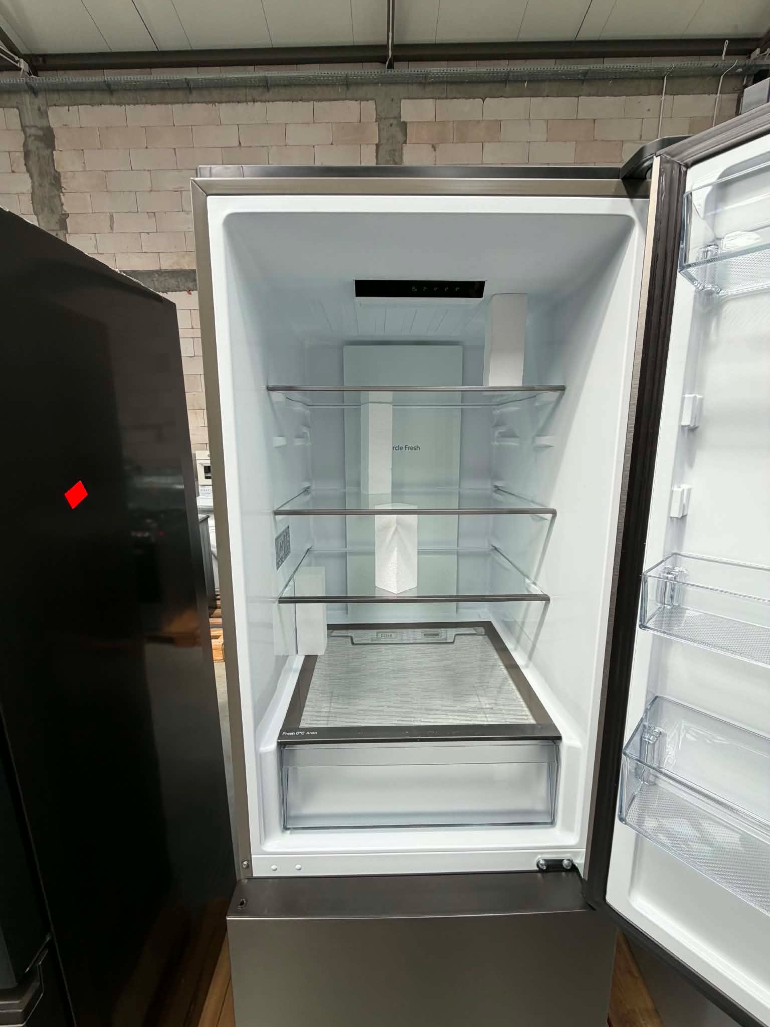 Lodówka Candy CNCQ2T618AX No Frost 185cm 35 dB Zdalne sterowanie Inox - obrazek 6