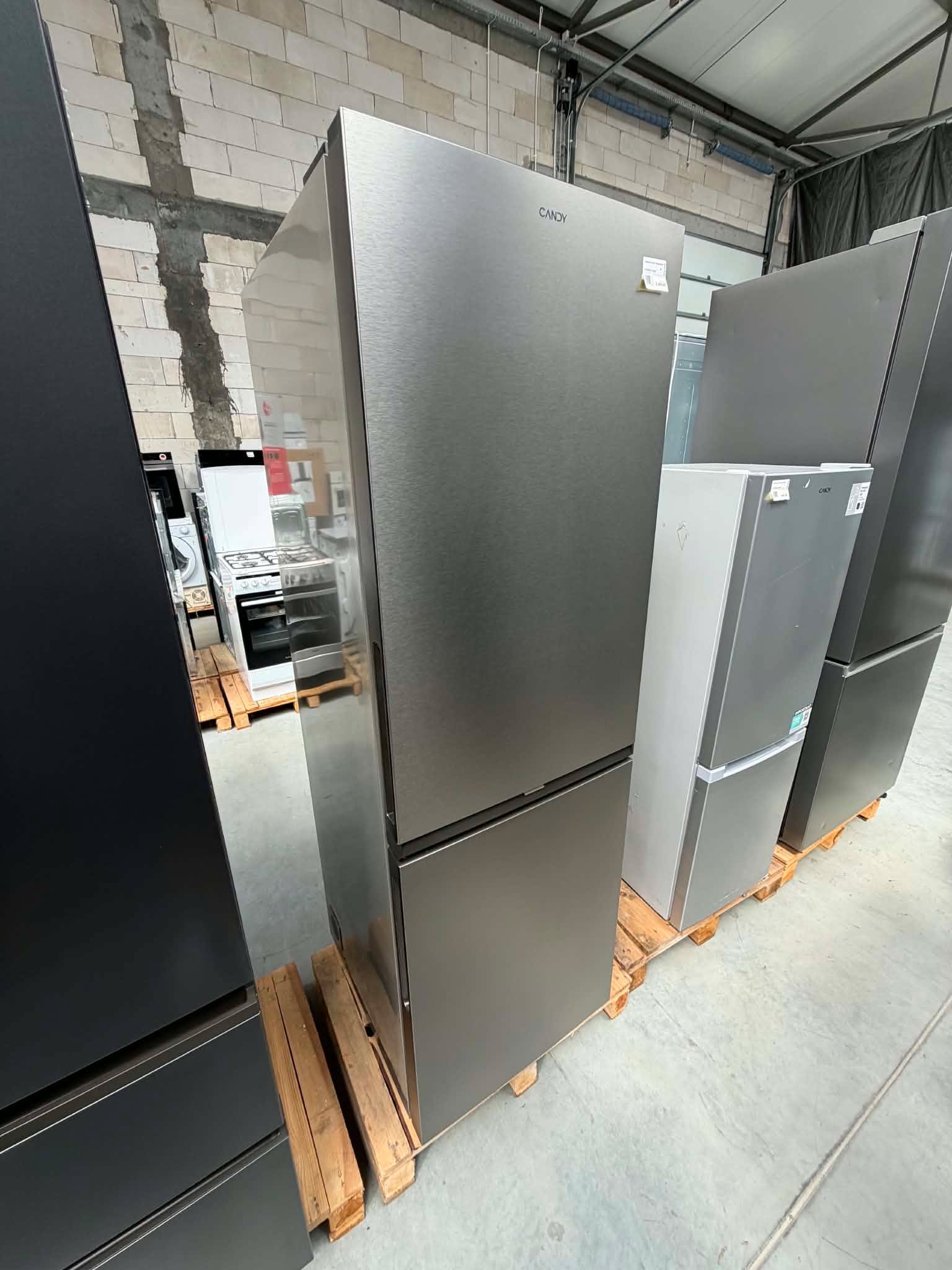 Lodówka Candy CNCQ2T618AX No Frost 185cm 35 dB Zdalne sterowanie Inox - obrazek 10
