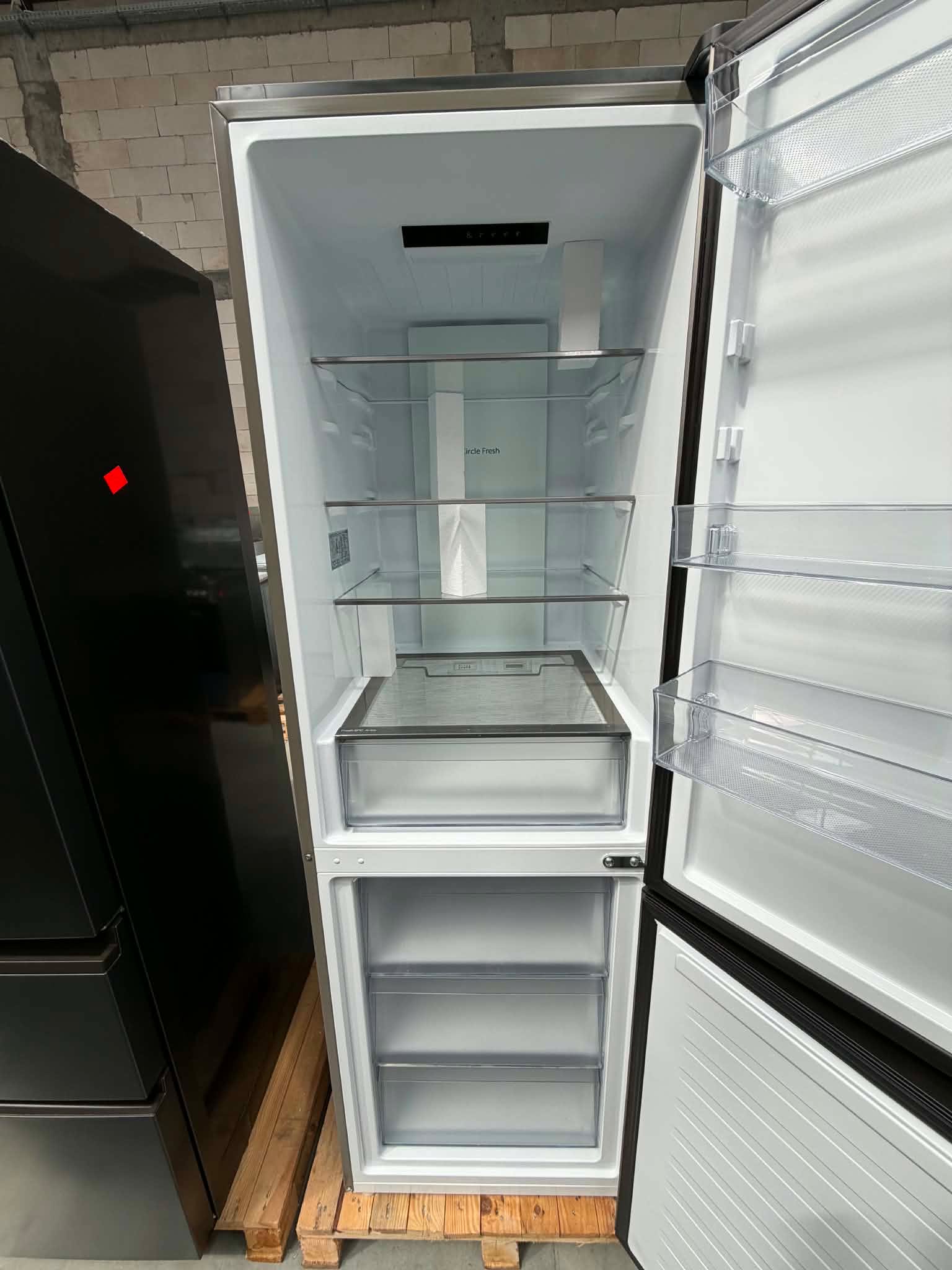 Lodówka Candy CNCQ2T618AX No Frost 185cm 35 dB Zdalne sterowanie Inox - obrazek 5