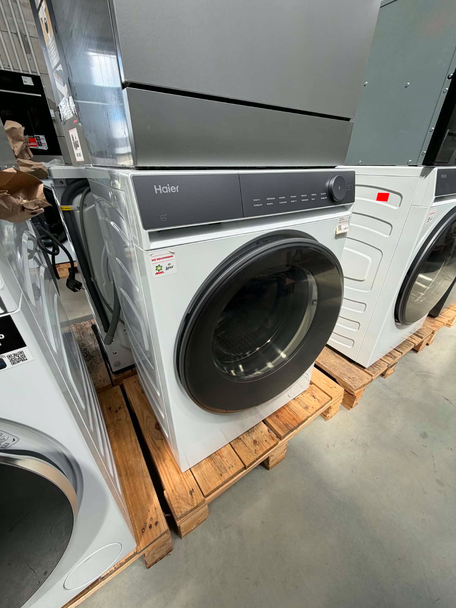Pralka HAIER AI X7 HW80-BD14MEPTU1 8kg 1400 obr biała - obrazek 8