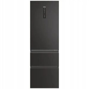 Lodówka Haier 3-drzwiowa HTW5618DNPT No Frost 360L 35 dB Czarny